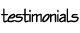 testimonials